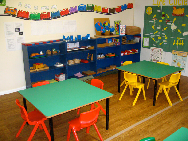 classroom in kids klubs childcare creche bayside co.dublin 