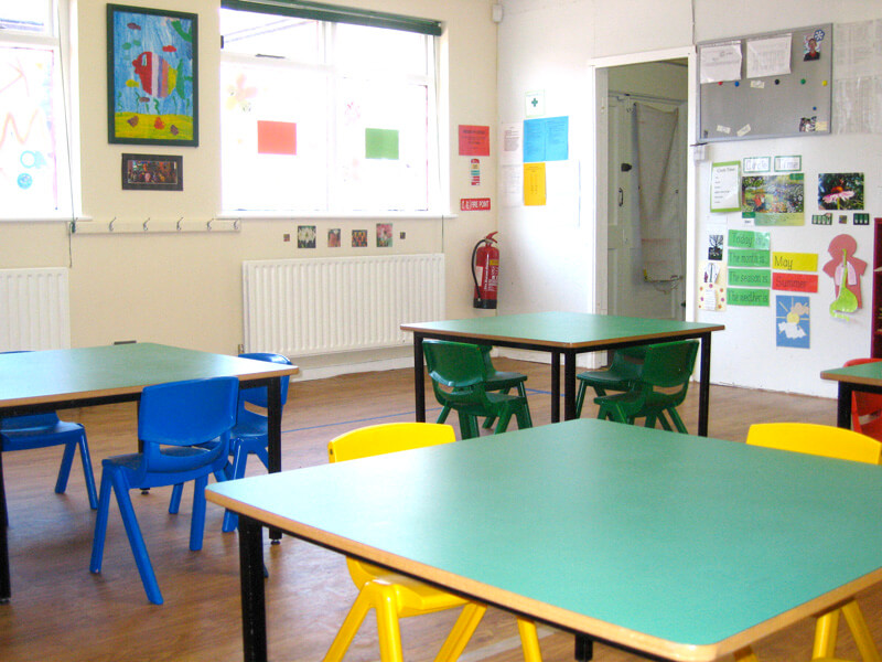 classroom in kids klubs childcare creche bayside co.dublin